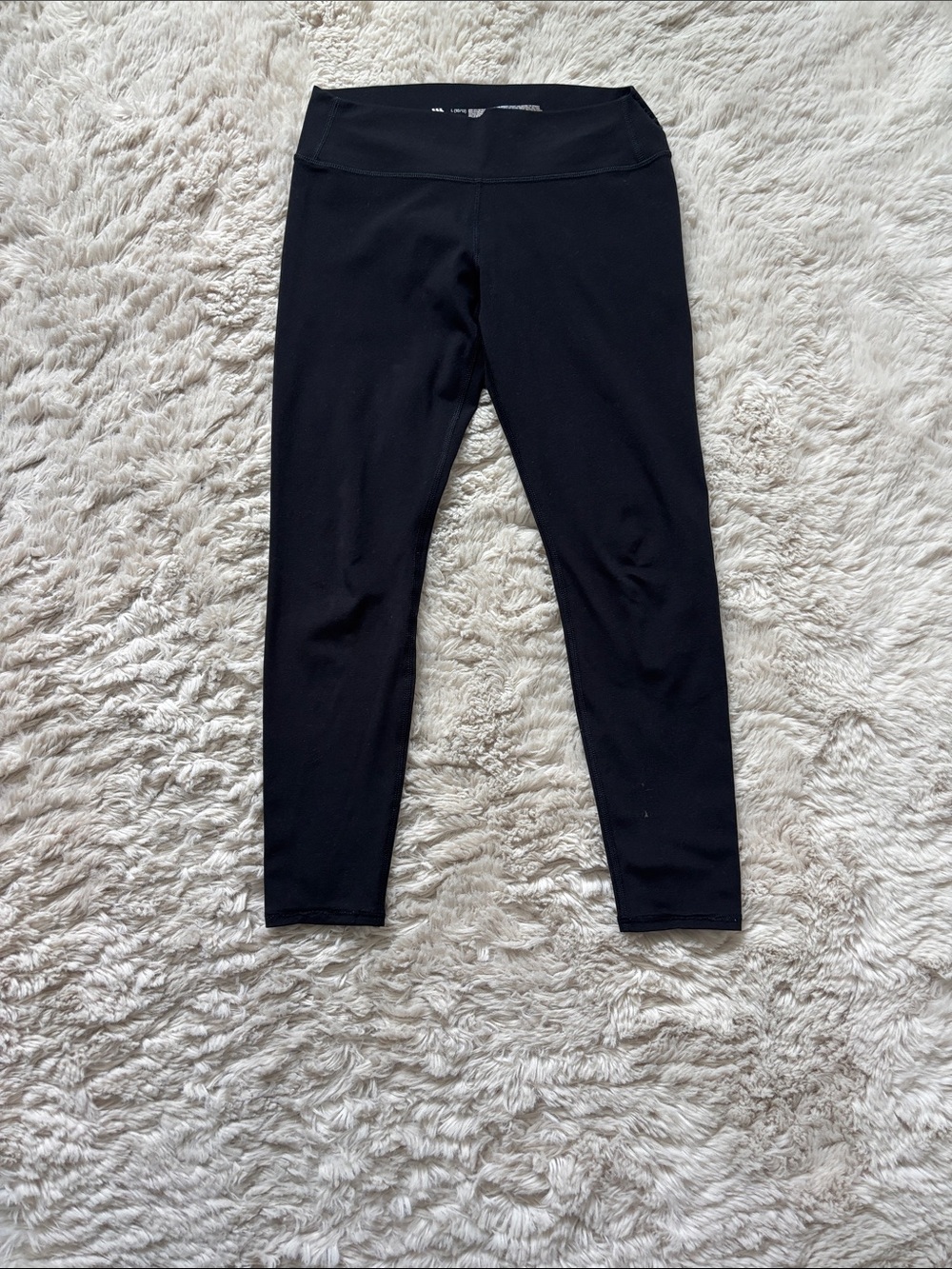 all in motion Black Girls' Solid High-Waist Leggings
